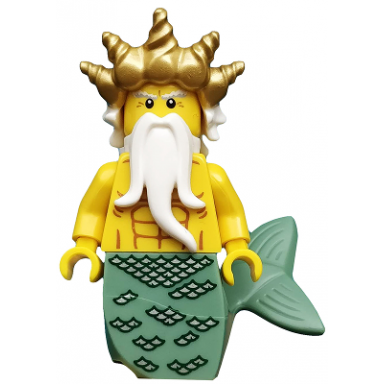 ocean king series 7 minifigure only without stand and accessories