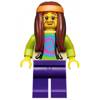 hippie series 7 minifigure only without stand and accessories