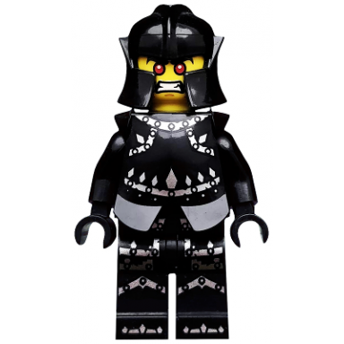 evil knight series 7 minifigure only without stand and accessories