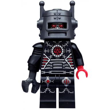 evil robot series 8 minifigure only without stand and accessories