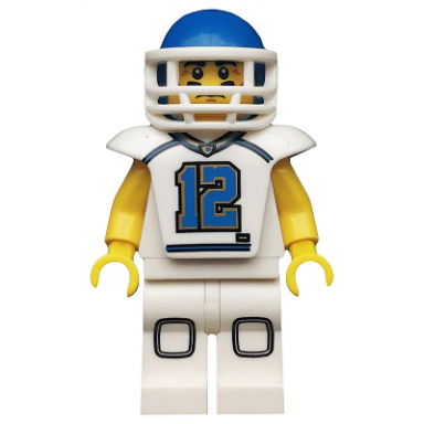 football player series 8 minifigure only without stand and accessories