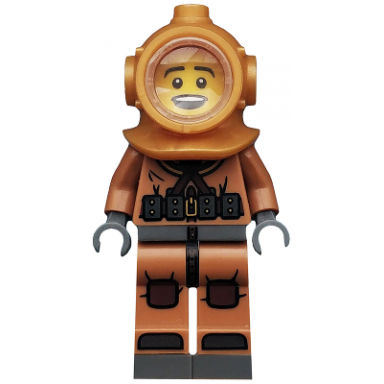 diver series 8 minifigure only without stand and accessories