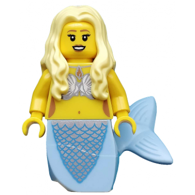 mermaid series 9 minifigure only without stand and accessories