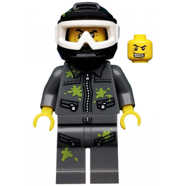 paintball player series 10 minifigure only without stand and accessories