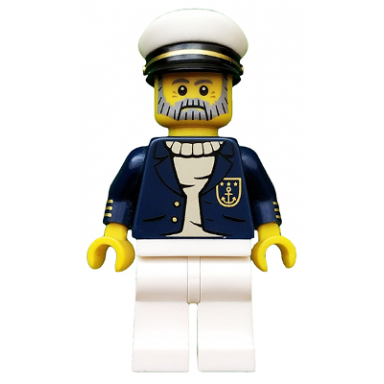 sea captain series 10 minifigure only without stand and accessories