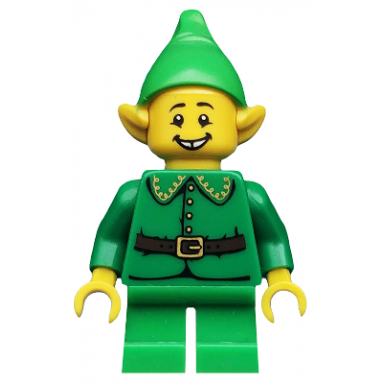 holiday elf series 11 minifigure only without stand and accessories
