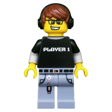 video game guy series 12 minifigure only without stand and accessories