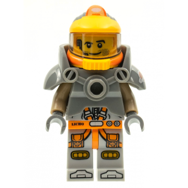 space miner series 12 minifigure only without stand and accessories