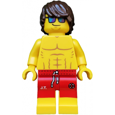 lifeguard series 12 minifigure only without stand and accessories