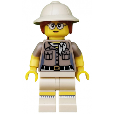 paleontologist series 13 minifigure only without stand and accessories
