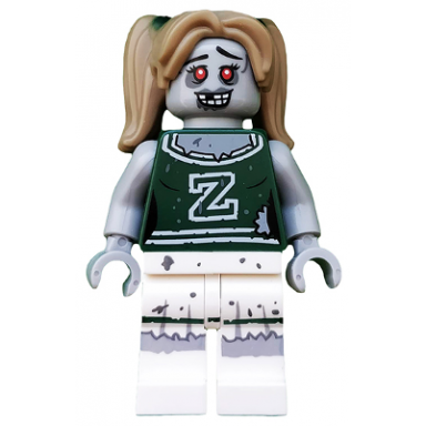 zombie cheerleader series 14 minifigure only without stand and accessories