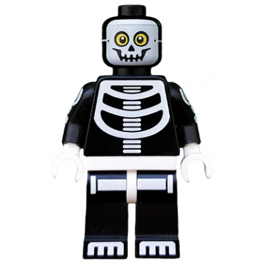 skeleton guy series 14 minifigure only without stand and accessories