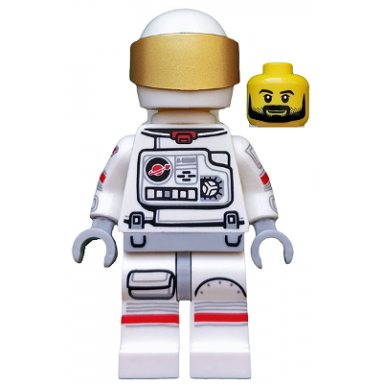 astronaut series 15 minifigure only without stand and accessories