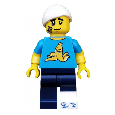 clumsy guy series 15 minifigure only without stand and accessories