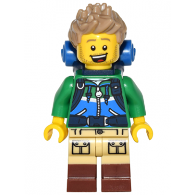 hiker series 16 minifigure only without stand and accessories