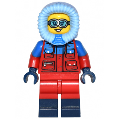 wildlife photographer series 16 minifigure only without stand and accessories