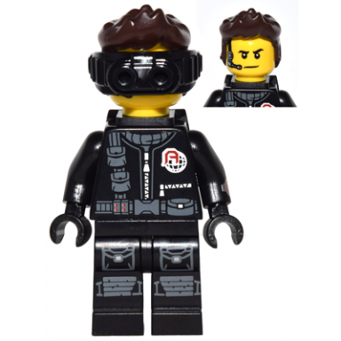 spy series 16 minifigure only without stand and accessories