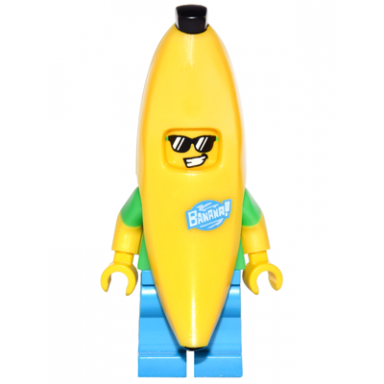 banana guy series 16 minifigure only without stand and accessories