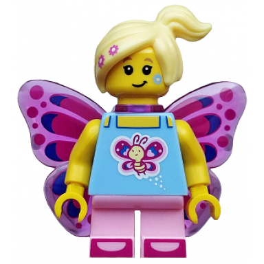 butterfly girl series 17 minifigure only without stand and accessories