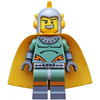 retro space hero series 17 minifigure only without stand and accessories