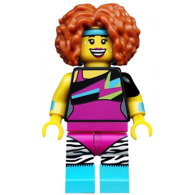 dance instructor series 17 minifigure only without stand and accessories