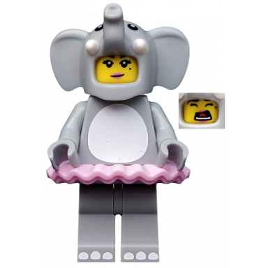 elephant girl series 18 minifigure only without stand and accessories