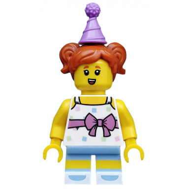 birthday party girl series 18 minifigure only without stand and accessories