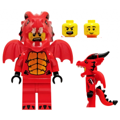 dragon suit guy series 18 minifigure only without stand and accessories