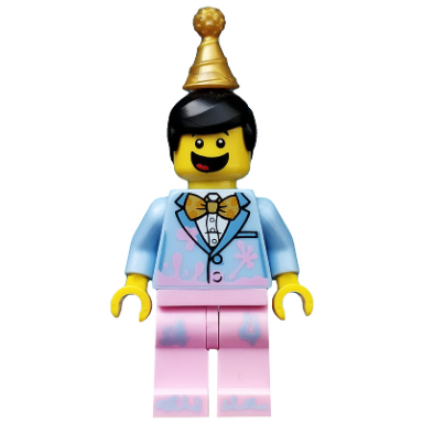 birthday cake guy series 18 minifigure only without stand and accessories