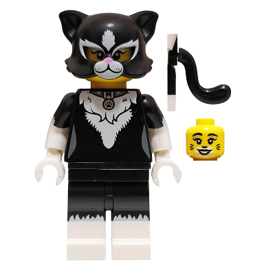 cat costume girl series 18 minifigure only without stand and accessories
