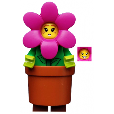 flowerpot girl series 18 minifigure only without stand and accessories
