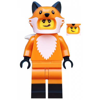fox costume girl series 19 minifigure only without stand and accessories