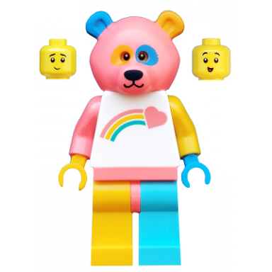 bear costume guy series 19 minifigure only without stand and accessories