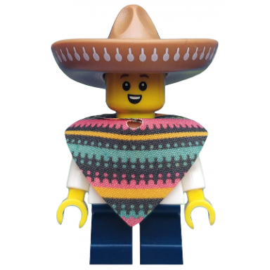 piñata boy series 20 minifigure only without stand and accessories