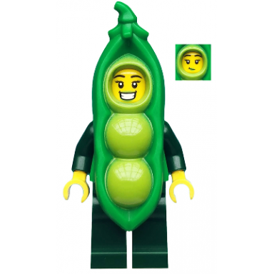 peapod costume girl series 20 minifigure only without stand and accessories