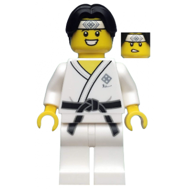 martial arts boy series 20 minifigure only without stand and accessories