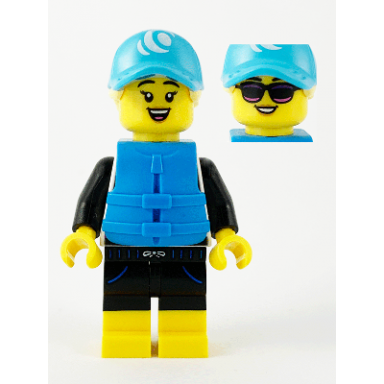 paddle surfer series 21 minifigure only without stand and accessories