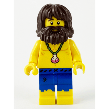 shipwreck survivor series 21 minifigure only without stand and accessories