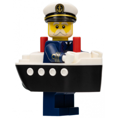 ferry captain series 23 minifigure only without stand and accessories