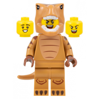 t-rex costume fan series 24 minifigure only without stand and accessories