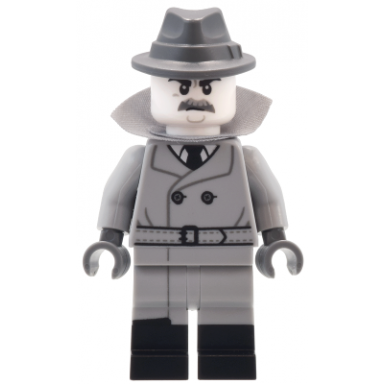film noir detective series 25 minifigure only without stand and accessories