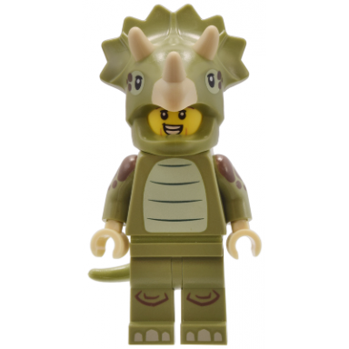 triceratops costume fan series 25 minifigure only without stand and accessories