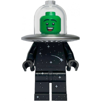 flying saucer costume fan series 26 minifigure only without stand and accessories