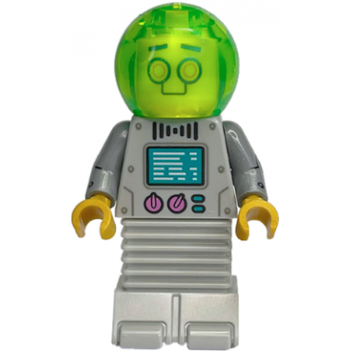 robot butler series 26 minifigure only without stand and accessories