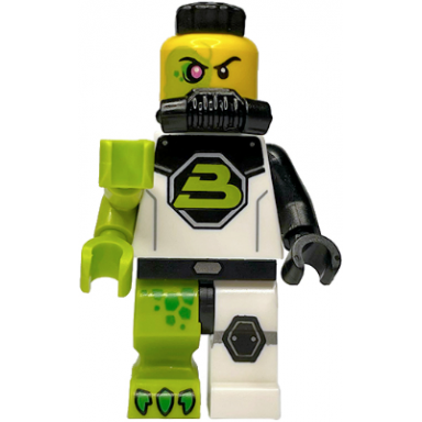 blacktron mutant series 26 minifigure only without stand and accessories