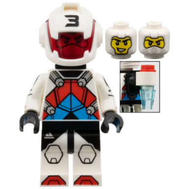 jetpack racer series 27 minifigure only without stand and accessories