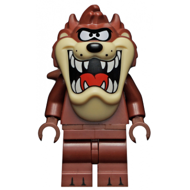 tasmanian devil looney tunes minifigure only without stand and accessories