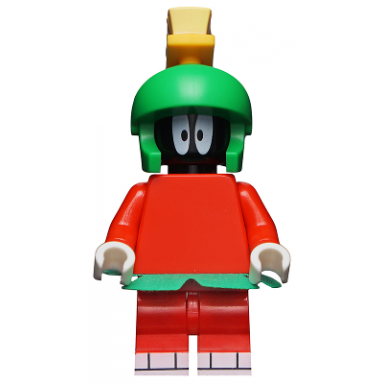 marvin the martian looney tunes minifigure only without stand and accessories