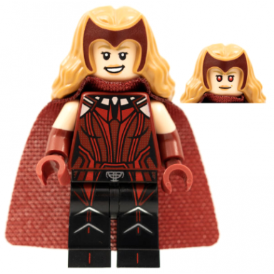 the scarlet witch marvel studios series 1 minifigure only without stand and accessories