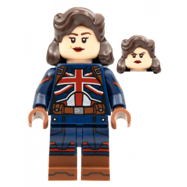 captain carter marvel studios series 1 minifigure only without stand and accessories